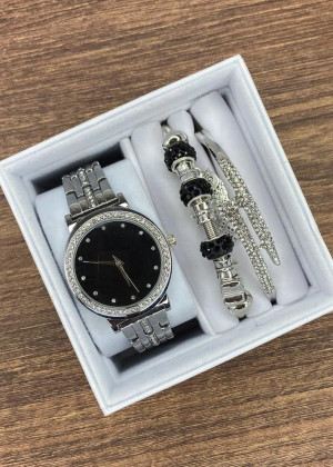 Подарочный набор часы, 2 браслета и коробка 20628045