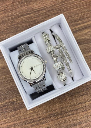 Подарочный набор часы, 2 браслета и коробка 20628046