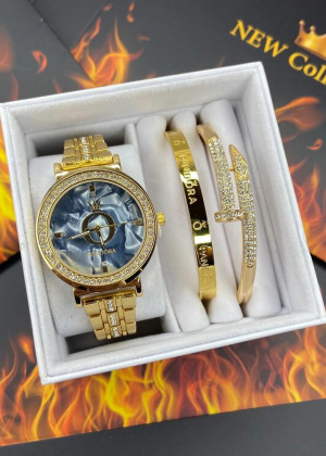 Подарочный набор часы, 2 браслета и коробка 20631444