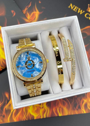 Подарочный набор часы, 2 браслета и коробка 20631446