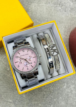 Подарочный набор часы, 2 браслета и коробка 20713421