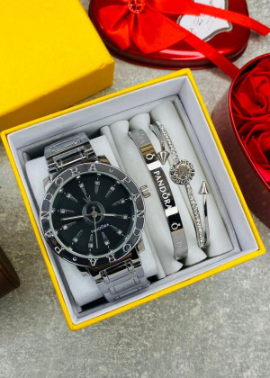 Подарочный набор часы, 2 браслета и коробка 20713433