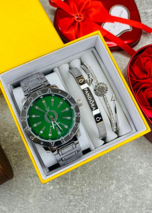 Подарочный набор часы, 2 браслета и коробка 20713434