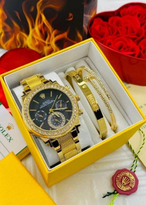 Подарочный набор часы, 2 браслета и коробка 20807292