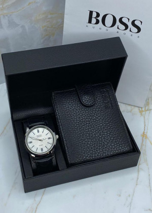 Подарочный набор часы, кошелёк и коробка 20820449