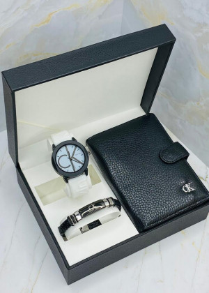 Подарочный набор часы, браслет, кошелёк и коробка 20826008