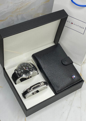 Подарочный набор часы, браслет, кошелёк и коробка 20826025