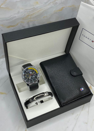Подарочный набор часы, браслет, кошелёк и коробка 20826029