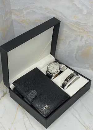 Подарочный набор часы, браслет, кошелёк и коробка 20826044
