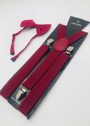 Подтяжки с галстуком 21141798