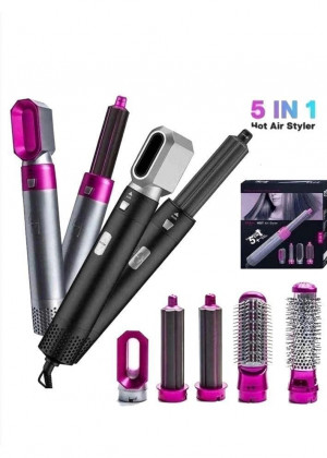Фен для волос Стайлервоздуходувка и инструмент для укладки 5-в-1 для всех типов волос #21178126