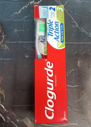 Зубная паста с щеткой 100мл 21189323