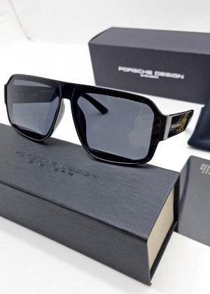 Набор мужские солнцезащитные очки, коробка, чехол + салфетки #21207570