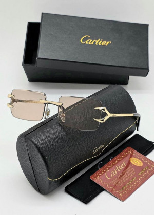 Набор женские солнцезащитные очки, коробка, чехол + салфетки #22881472