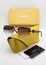 Набор женские солнцезащитные очки, коробка, чехол + салфетки