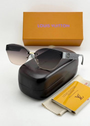 Набор женские солнцезащитные очки, коробка, чехол + салфетки