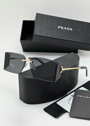 Набор женские солнцезащитные очки, коробка, чехол + салфетки #22945019