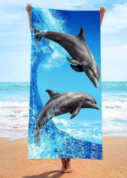 Полотенце для бани и для пляжа