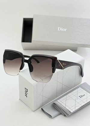 Набор женские солнцезащитные очки, коробка, чехол + салфетки #22986326