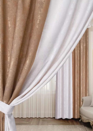 Комплект шторы и тюль 23095049