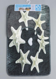 Коврик для ванны и туалета 2шт