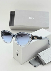 Набор женские солнцезащитные очки, коробка, чехол + салфетки