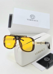 Набор мужские солнцезащитные очки, коробка, чехол + салфетки