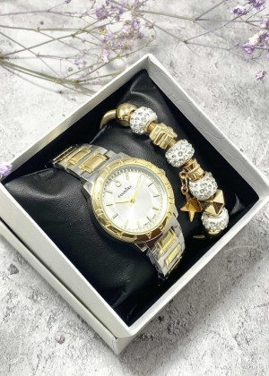 Подарочный набор для женщин часы и браслет+ коробка 23245153