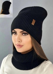 Шапка + шарф 2в1