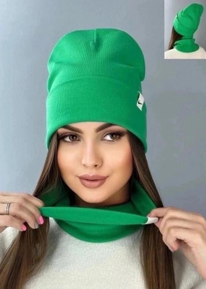 Шапка + шарф 2в1 #23260221
