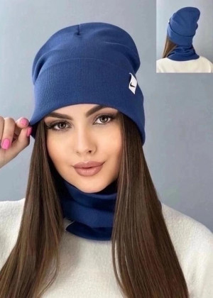 Шапка + шарф 2в1 #23260227