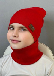 Шапка + шарф 2в1