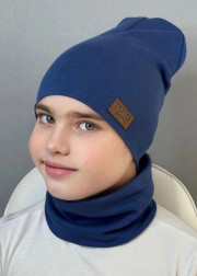 Шапка + шарф 2в1