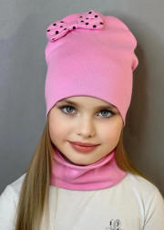 Шапка + шарф 2в1