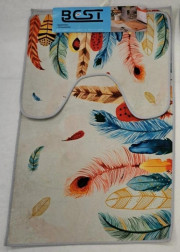 Коврик для ванны и туалета 2шт