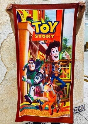 Полотенце детское для бани и для пляжа #23262682