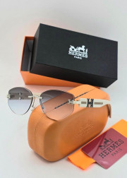 Набор женские солнцезащитные очки, коробка, чехол + салфетки