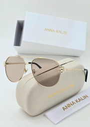 Набор женские солнцезащитные очки, коробка, чехол + салфетки