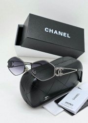 Набор женские солнцезащитные очки, коробка, чехол + салфетки