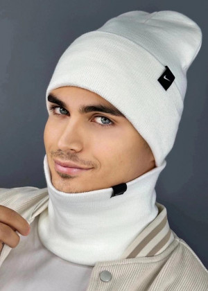 Шапка + шарф 2в1 #23295951