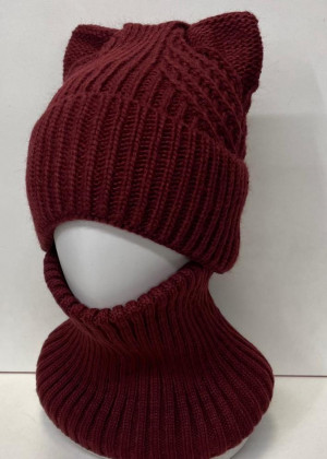 Шапка+шарф 2в1 #23300790