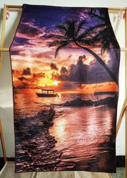 Полотенце для бани и для пляжа