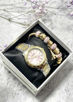 Подарочный набор для женщин часы и браслет+ коробка 23304721