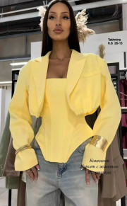 Пиджак и корсет