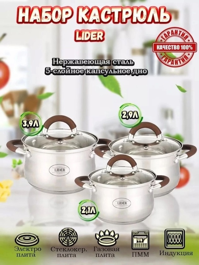 Набор кастрюль 22966089