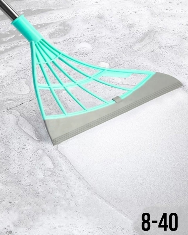 Швабра-веник со скребком 22985805