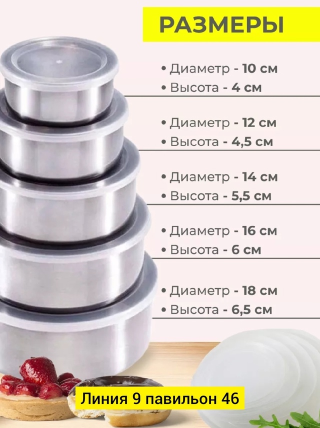 Набор контейнеры 23017165