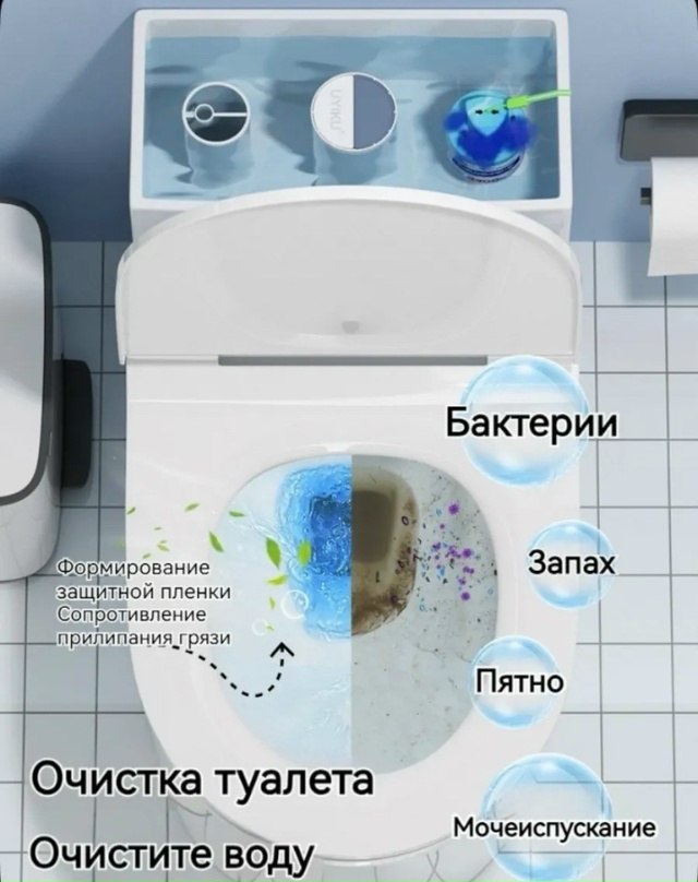 Ароматическое средство для чистки унитаза 23036454