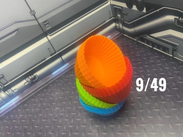 Набор ярких силиконовых формочек для кексов 23103449