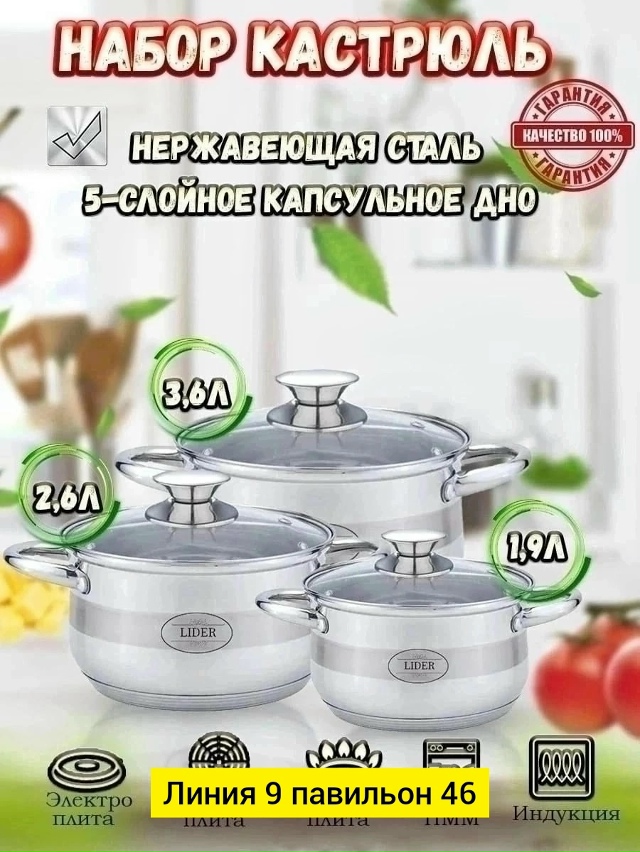 Набор кастрюли 23139802